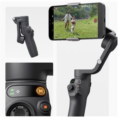 大疆/DJI OsmoMobile6 三脚架 手机云台稳定器 可折叠可伸缩自拍杆 智能跟随三轴增稳防抖