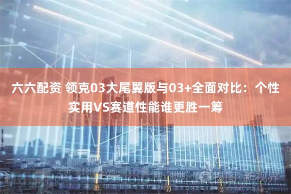 六六配资 领克03大尾翼版与03+全面对比：个性实用VS赛道性能谁更胜一筹