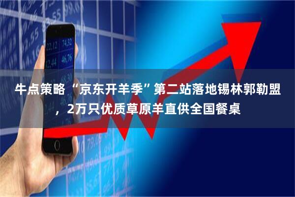 牛点策略 “京东开羊季”第二站落地锡林郭勒盟，2万只优质草原羊直供全国餐桌